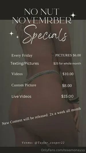 Teaamonayyy OnlyFans Leaked Free Thumbnail Picture - #s5aGmud1Yz