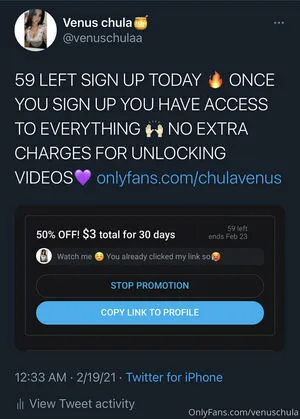Venuschula OnlyFans Leaked Free Thumbnail Picture - #PojDbEWOzK