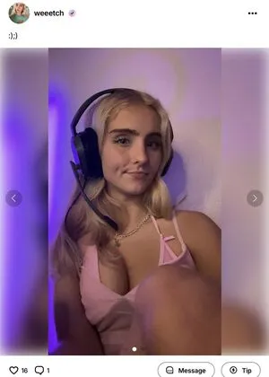 Weetch OnlyFans Leaked Free Thumbnail Picture - #FXsekrA939