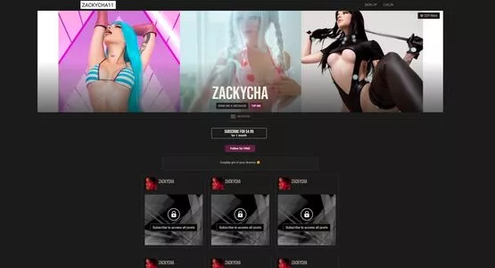 Zackycha OnlyFans Leaked Free Thumbnail Picture - #CyDU1CEoy7